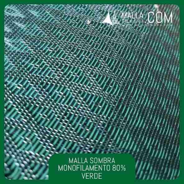Malla Sombra Monofilamento 80% - Imagen 2